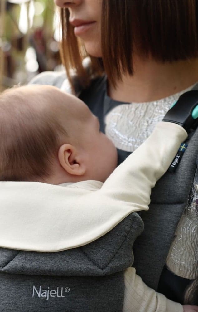 Teething Pad & Bib for Baby Carriers