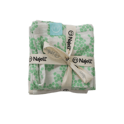 Set de 5 Carrés de Coton