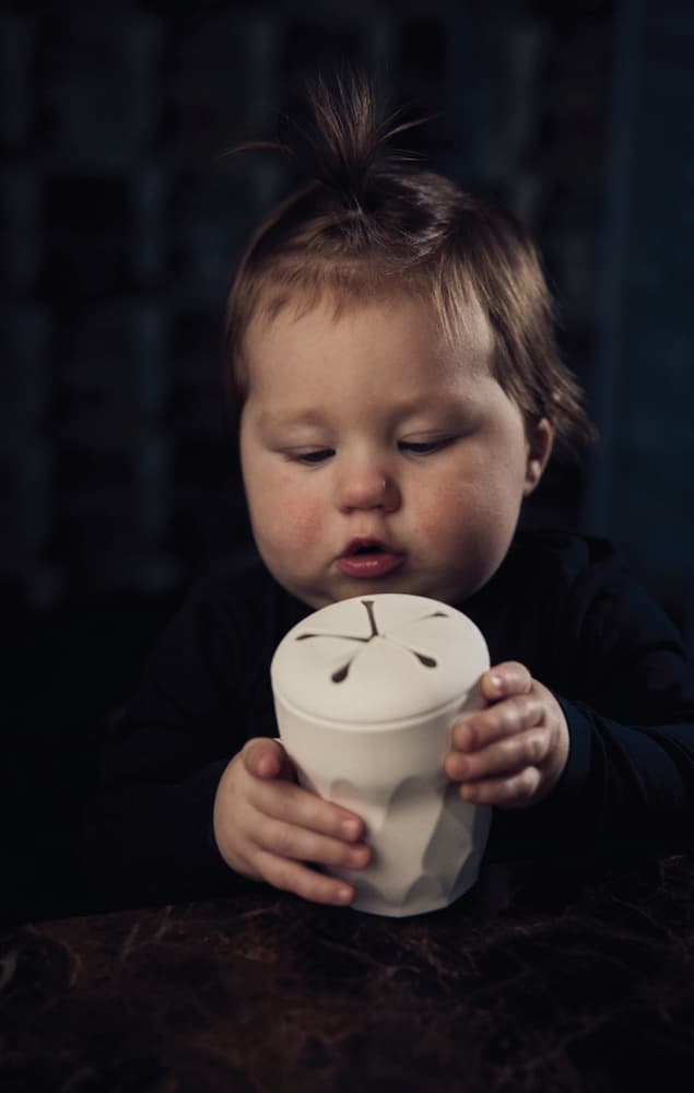Gobelet pour enfant avec paille & couvercle pour goûter