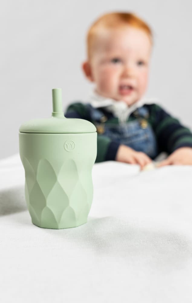 Gobelet pour enfant avec paille & couvercle pour goûter